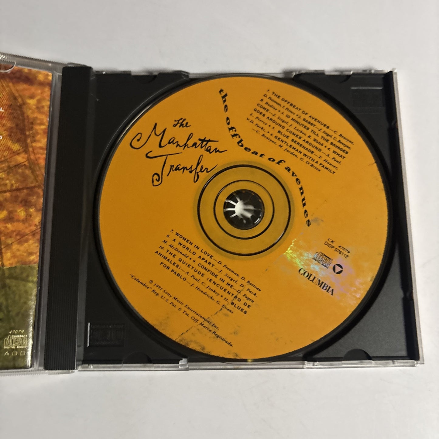 The Manhattan Transfer – The Offbeat Of Avenues (CD, 1991)
