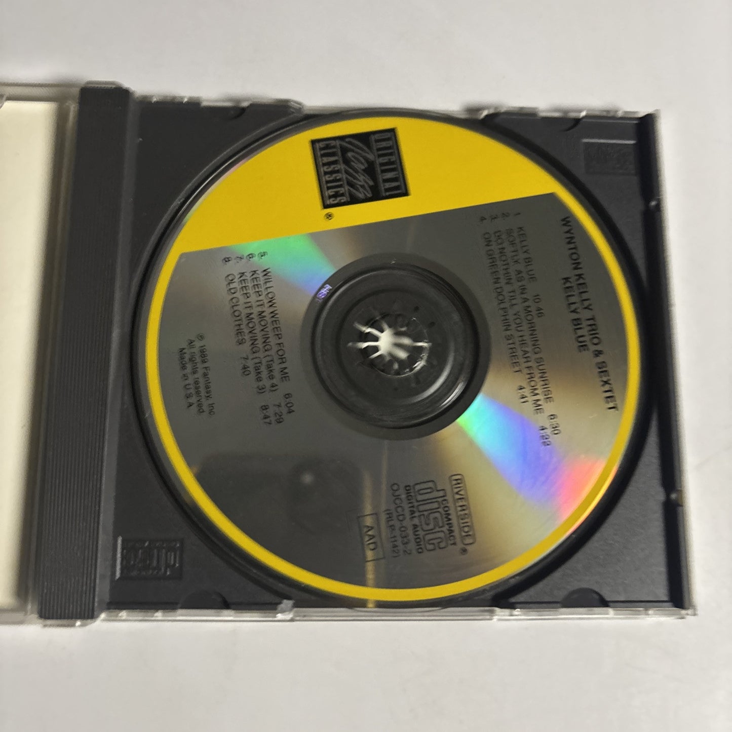 Wynton Kelly – Kelly Blue (CD, 1989) OJCCD-033-2