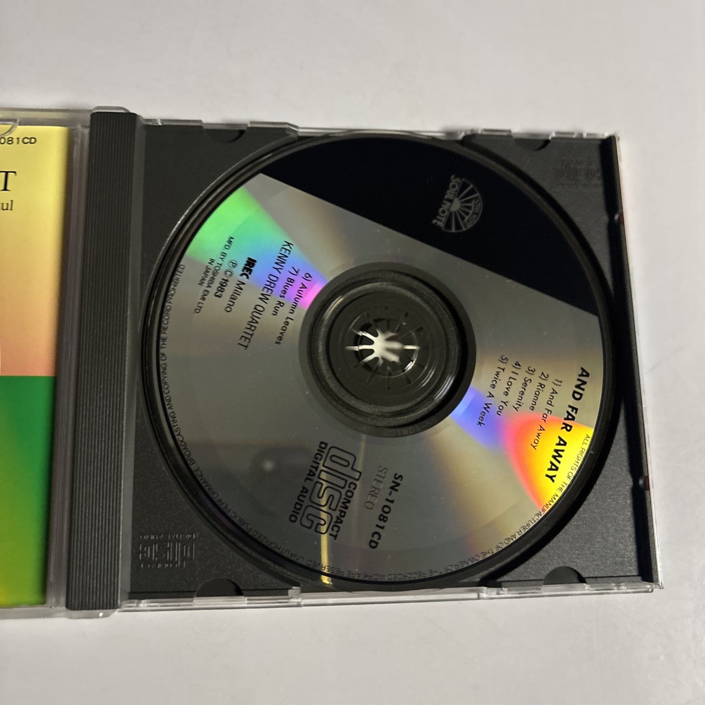 Kenny Drew Quartet – And Far Away (CD, 1983) SN1081CD Japan