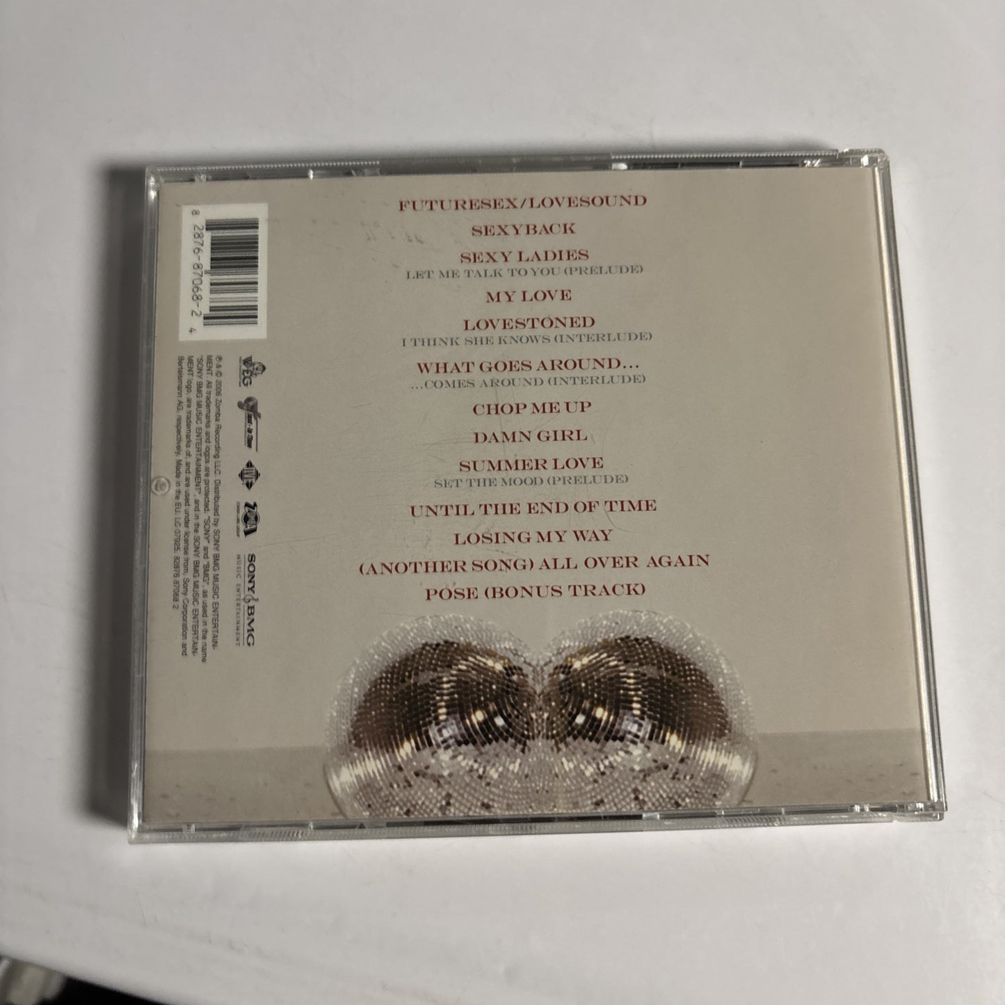 Justin Timberlake – FutureSex/LoveSounds (CD, 2006)