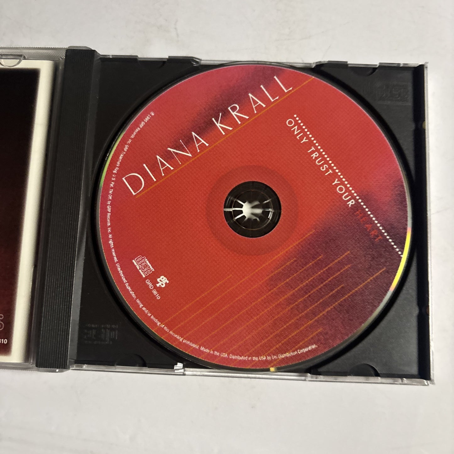 Diana Krall – Only Trust Your Heart (CD, 1995) GRD-9810