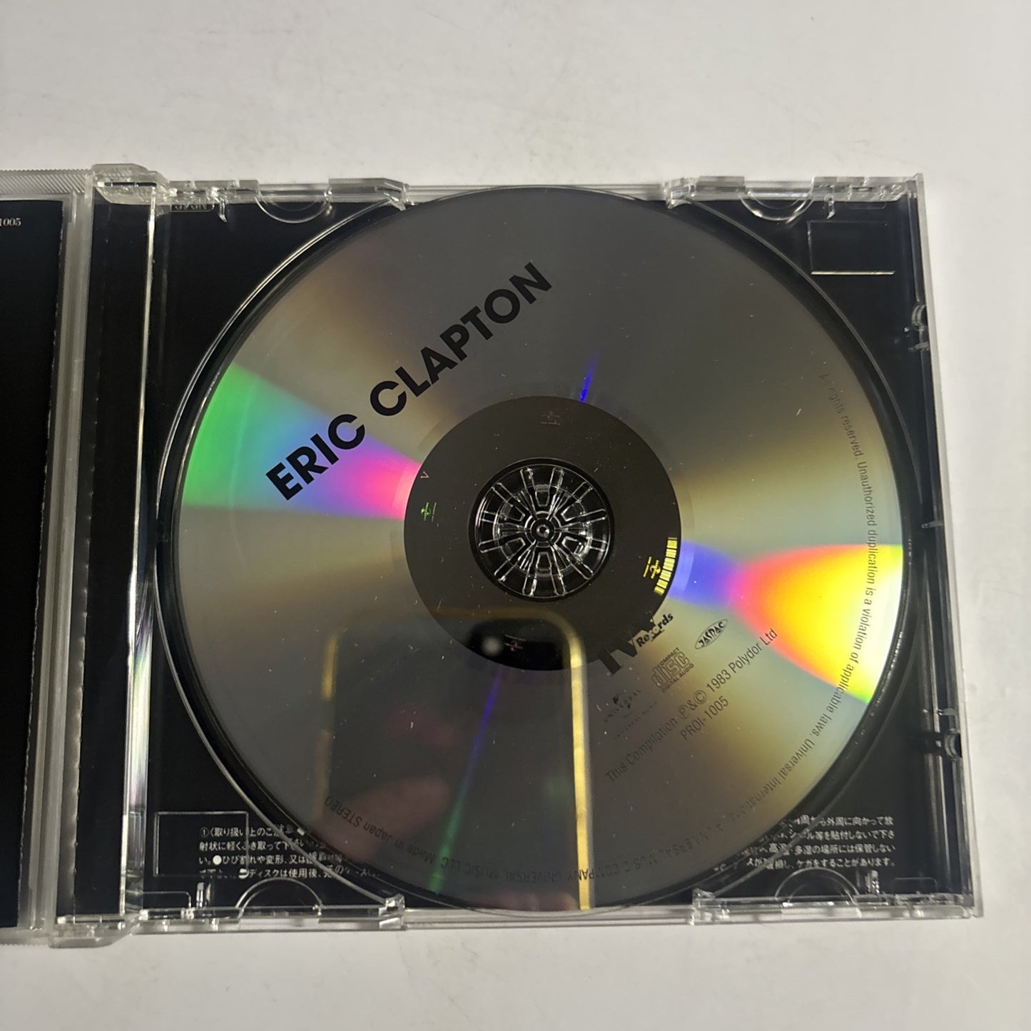 Eric Clapton – The Cream Of Clapton (CD, 2009) proi-1005 Japan