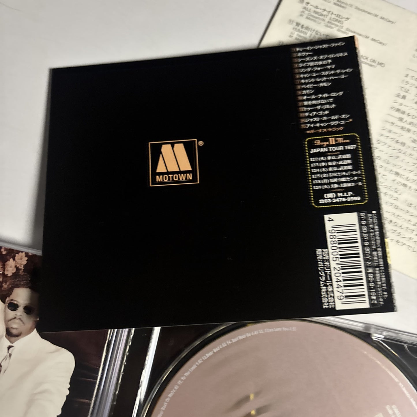 Boyz II Men – Evolution (CD, 1997) poct-9015 Japan obi