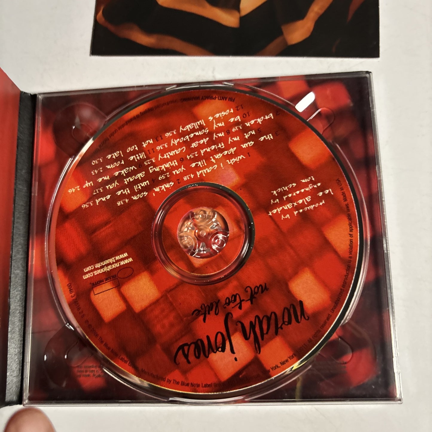 Norah Jones – Not Too Late (CD, 2007) Digipak