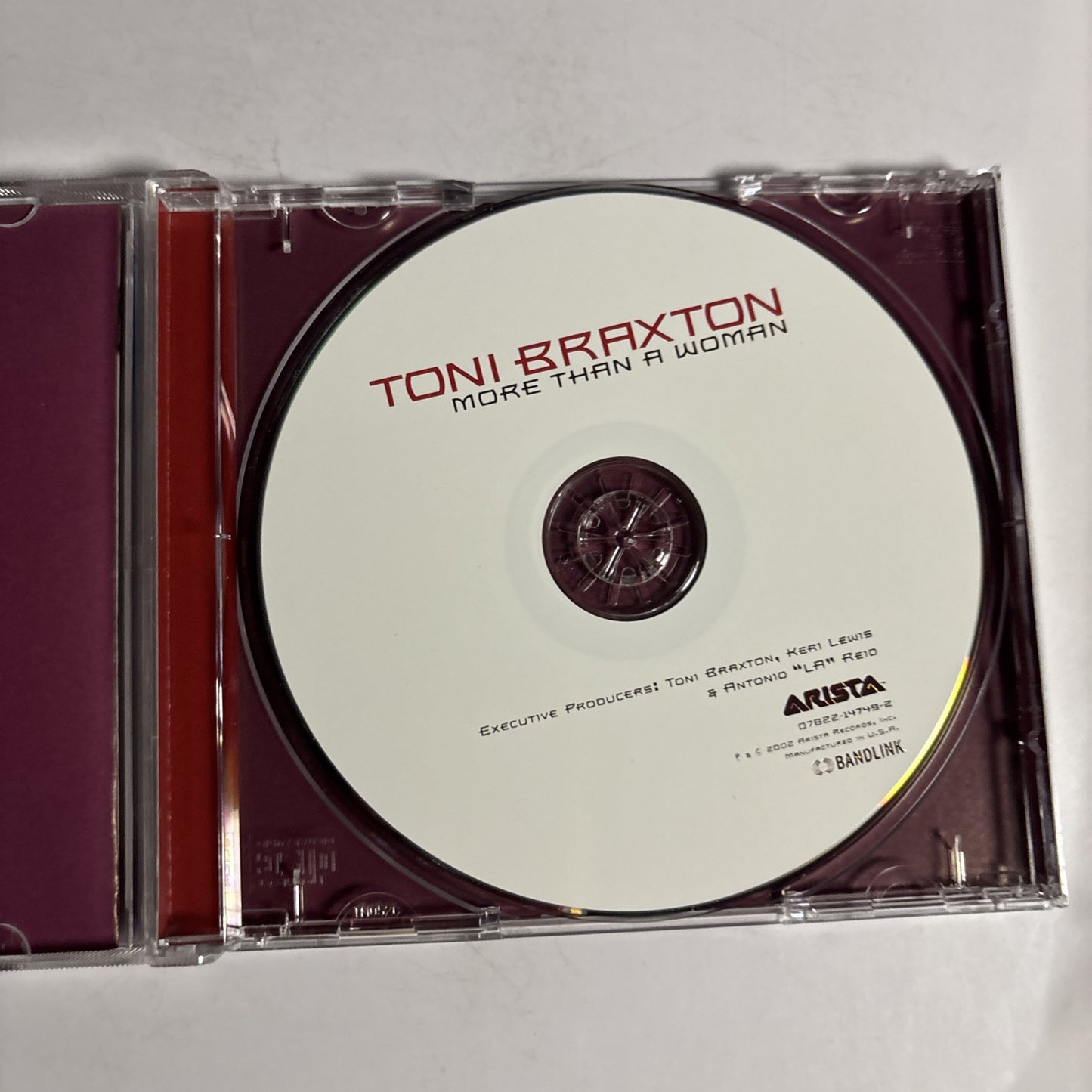 Toni Braxton – More Than A Woman (CD, 2002)