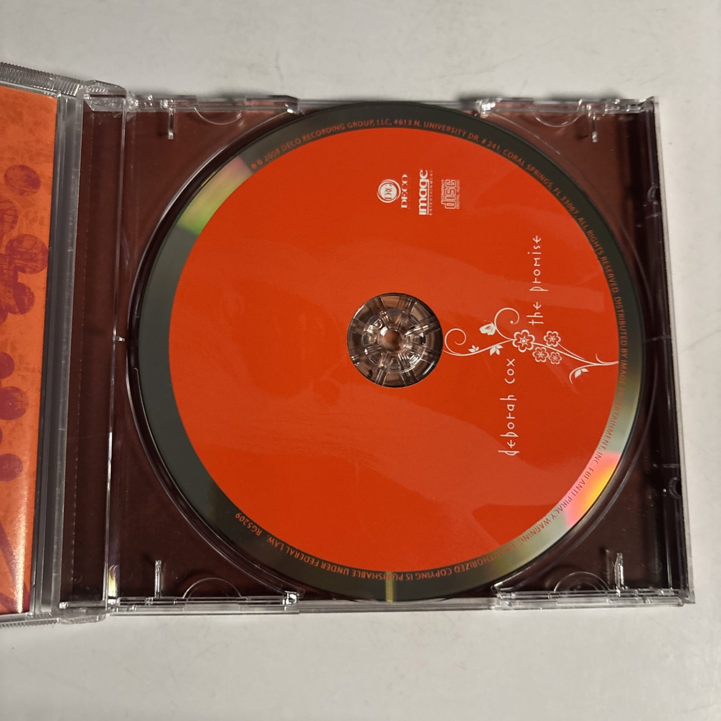 Deborah Cox – The Promise (CD, 2008) RG5209