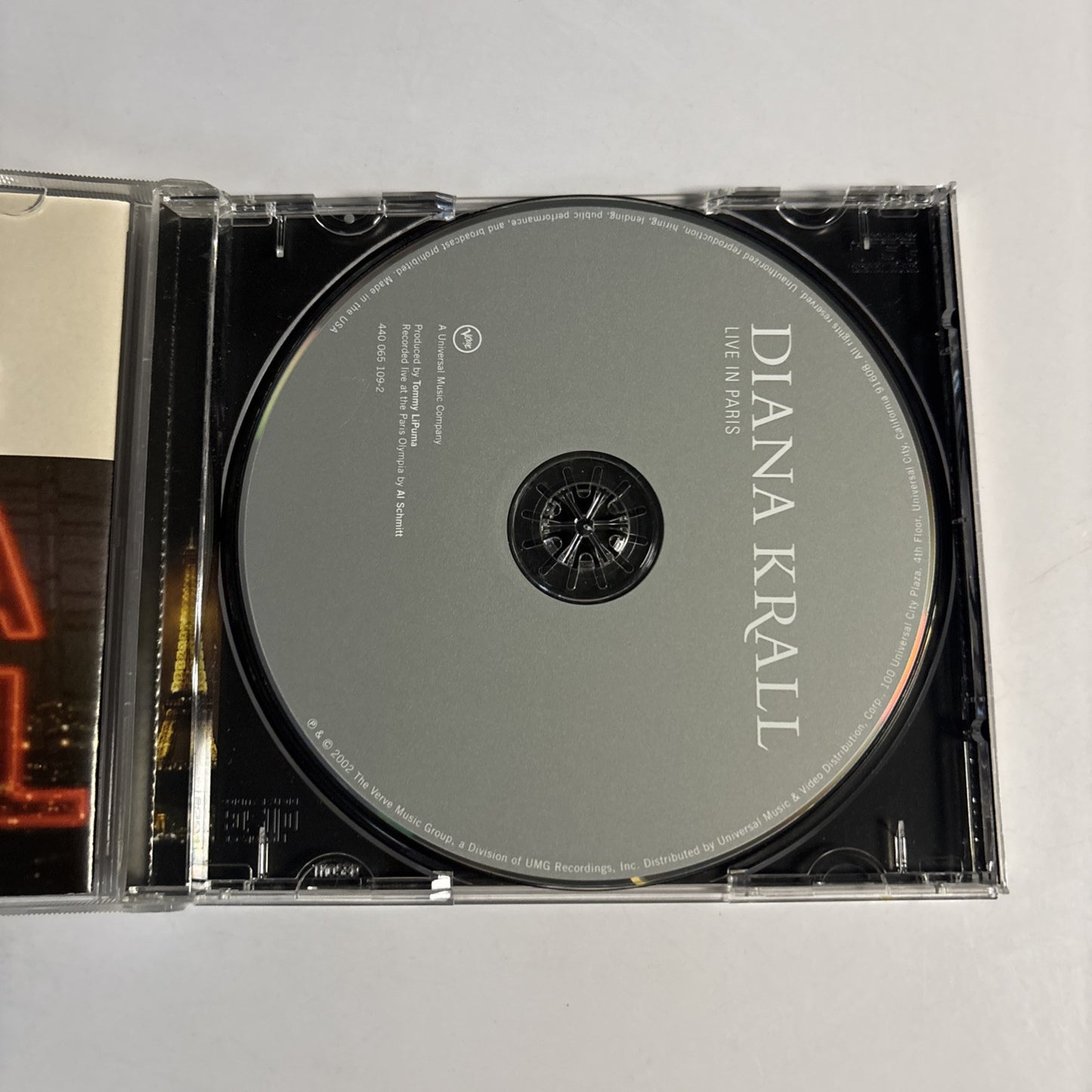 Diana Krall – Live In Paris (CD, 2002)