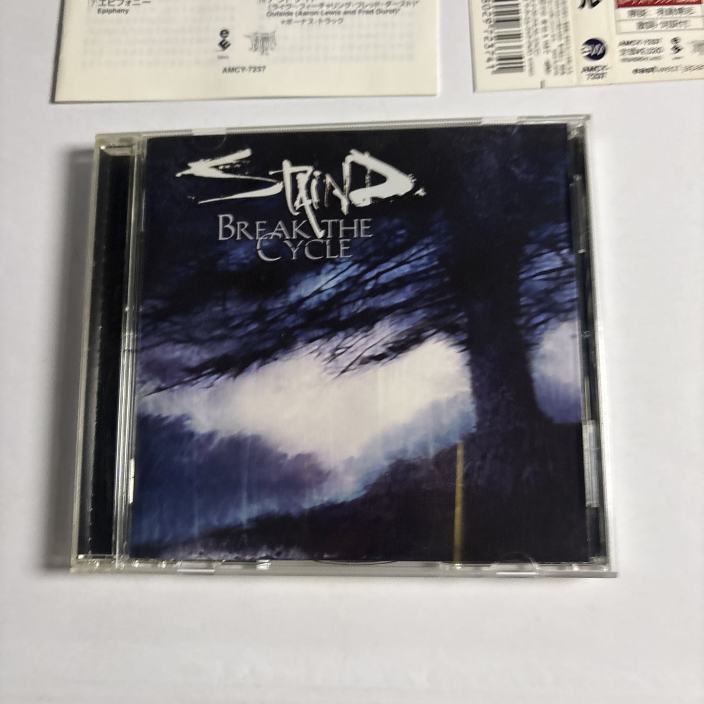 Staind – Break The Cycle (CD, 2001) amcy-7237 Japan obi