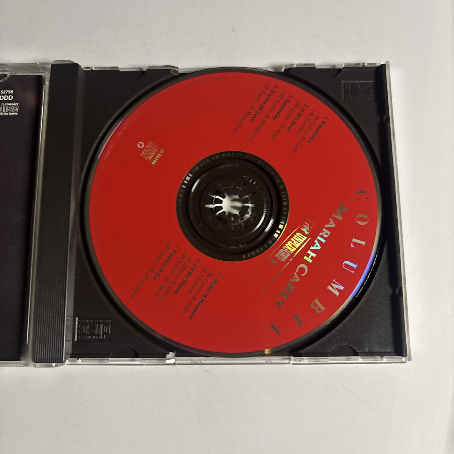 Mariah Carey – MTV Unplugged EP (CD, 1992) CK 52758