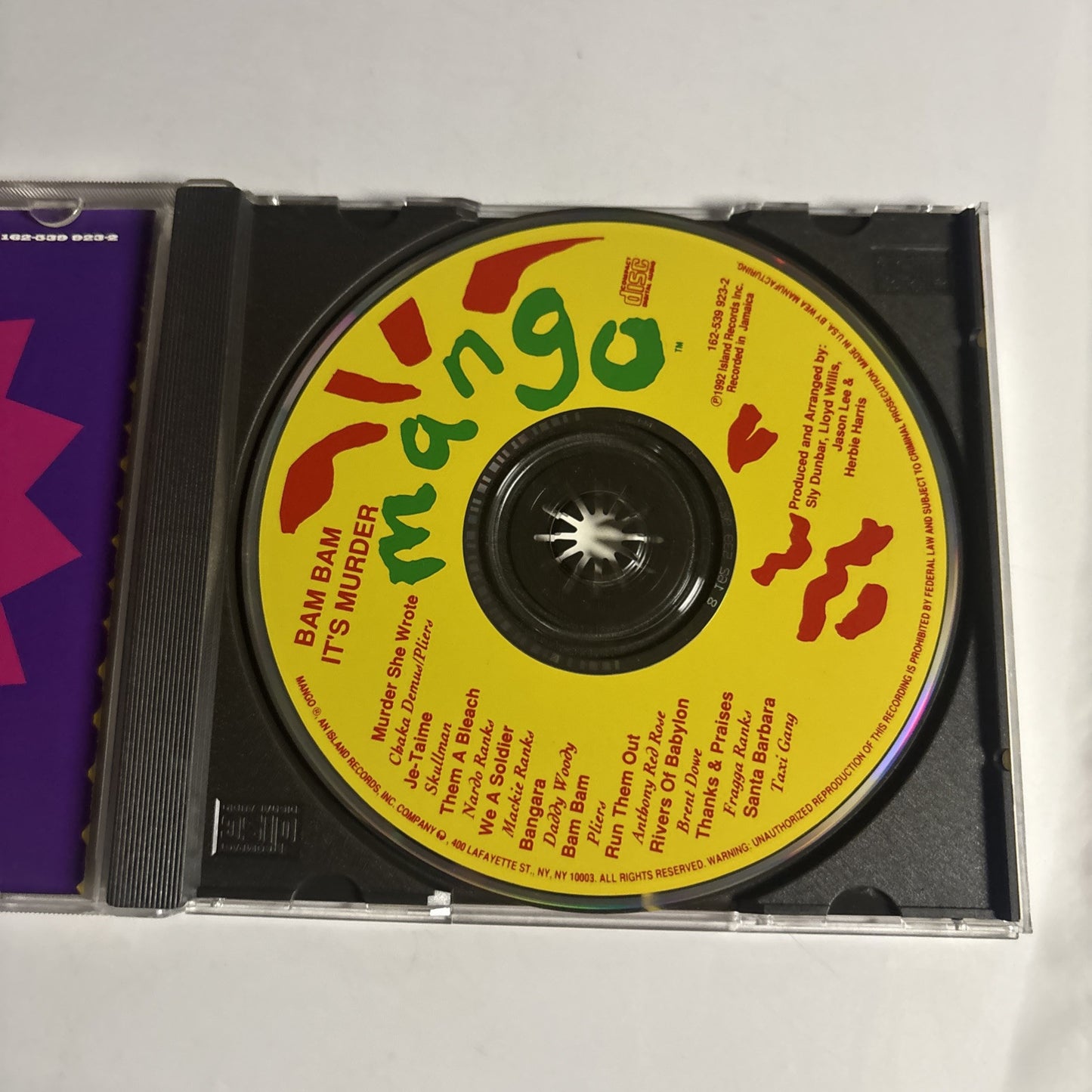 Various – Bam Bam It's Murder (CD, 1992)