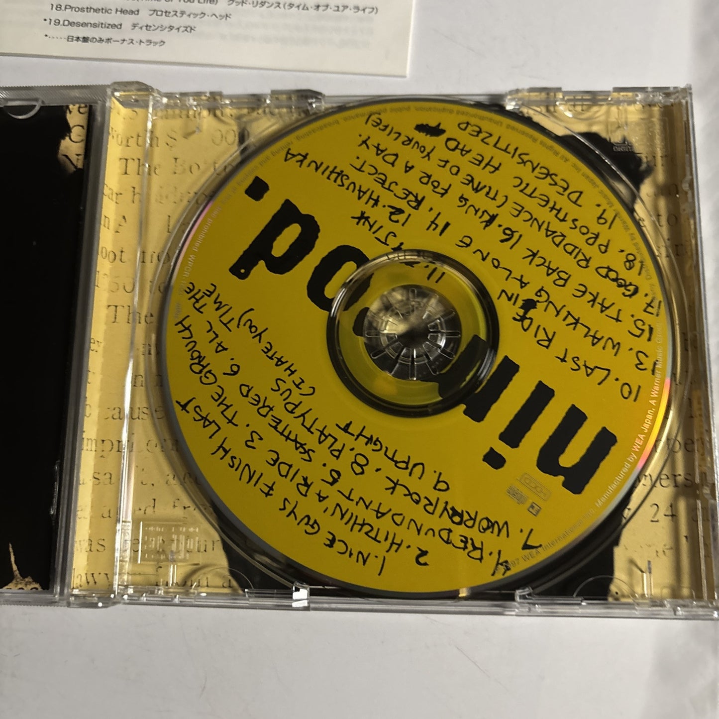 Green Day – Nimrod. (CD, HDCD, 1997) Japan Bonus Track, HDCD WPCR-1601