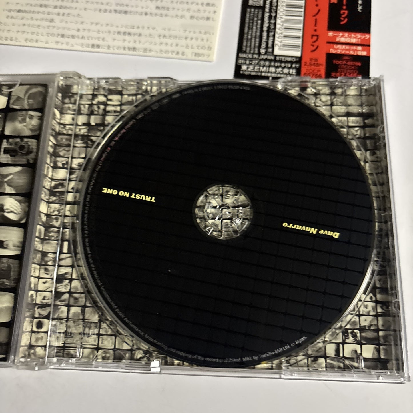 Dave Navarro – Trust No One (CD, 2001) Japan Bonus Track, obi TOCP-65766