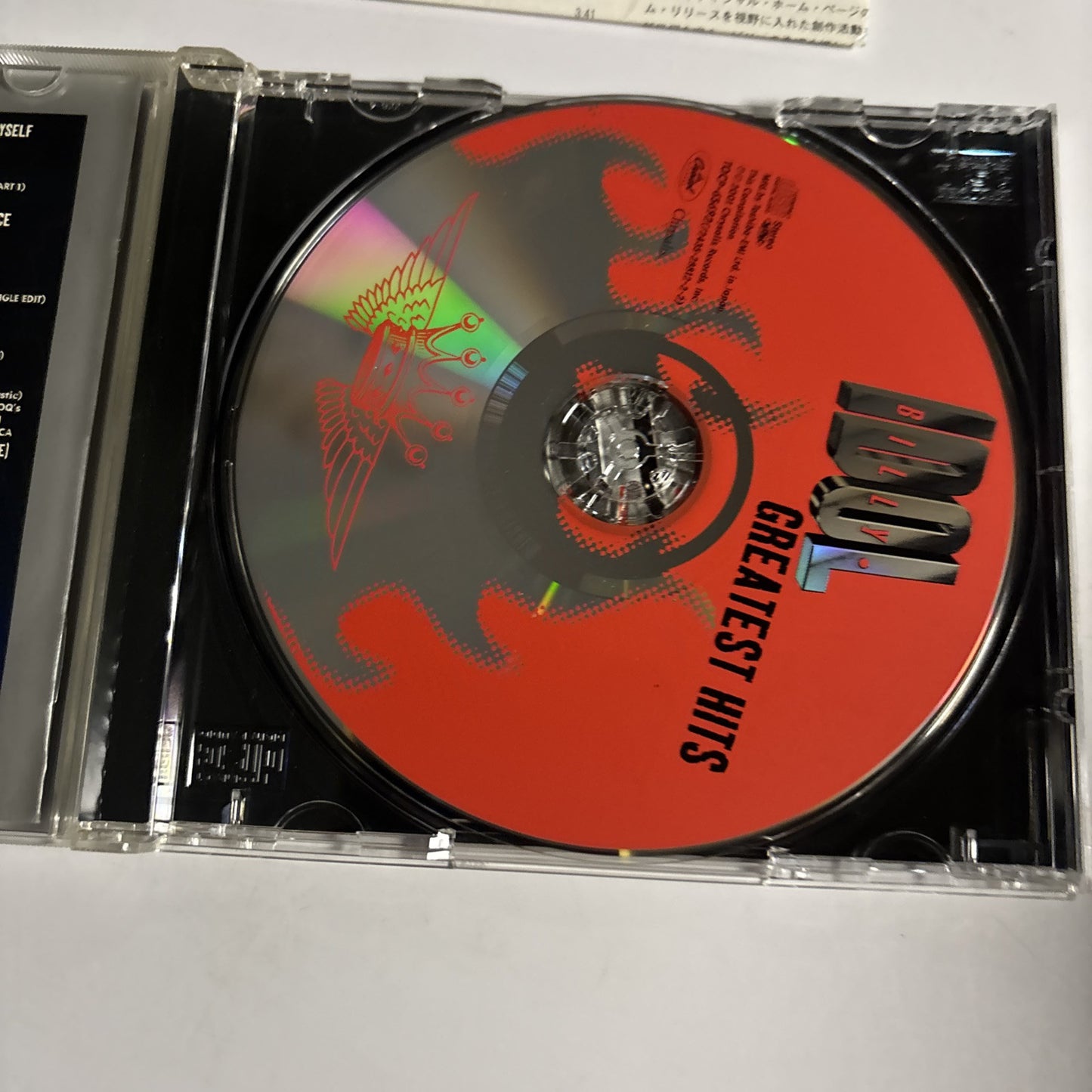 Billy Idol – Greatest Hits (CD, 2001) Japan TOCP-65692