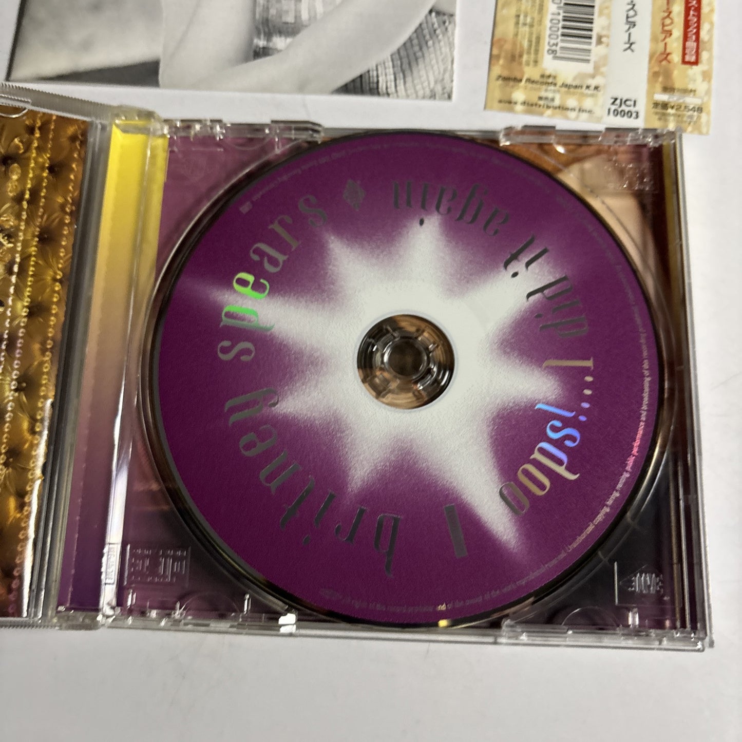 Britney Spears – Oops!...I Did It Again (CD, 2000) Japan obi ZJCI-10003