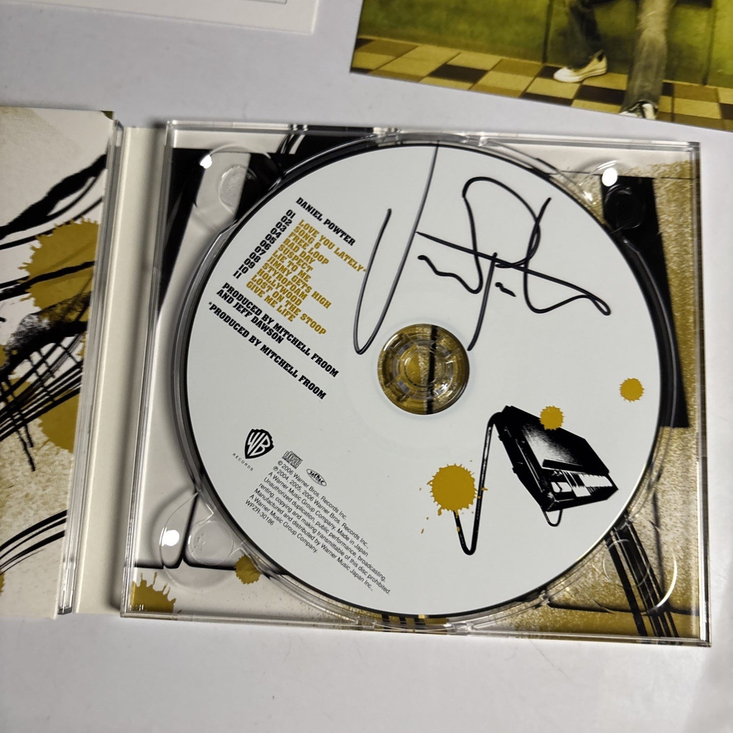 Daniel Powter – Daniel Powter (CD + DVD, 2006) Japan Bonus Track WPZR-30186/7