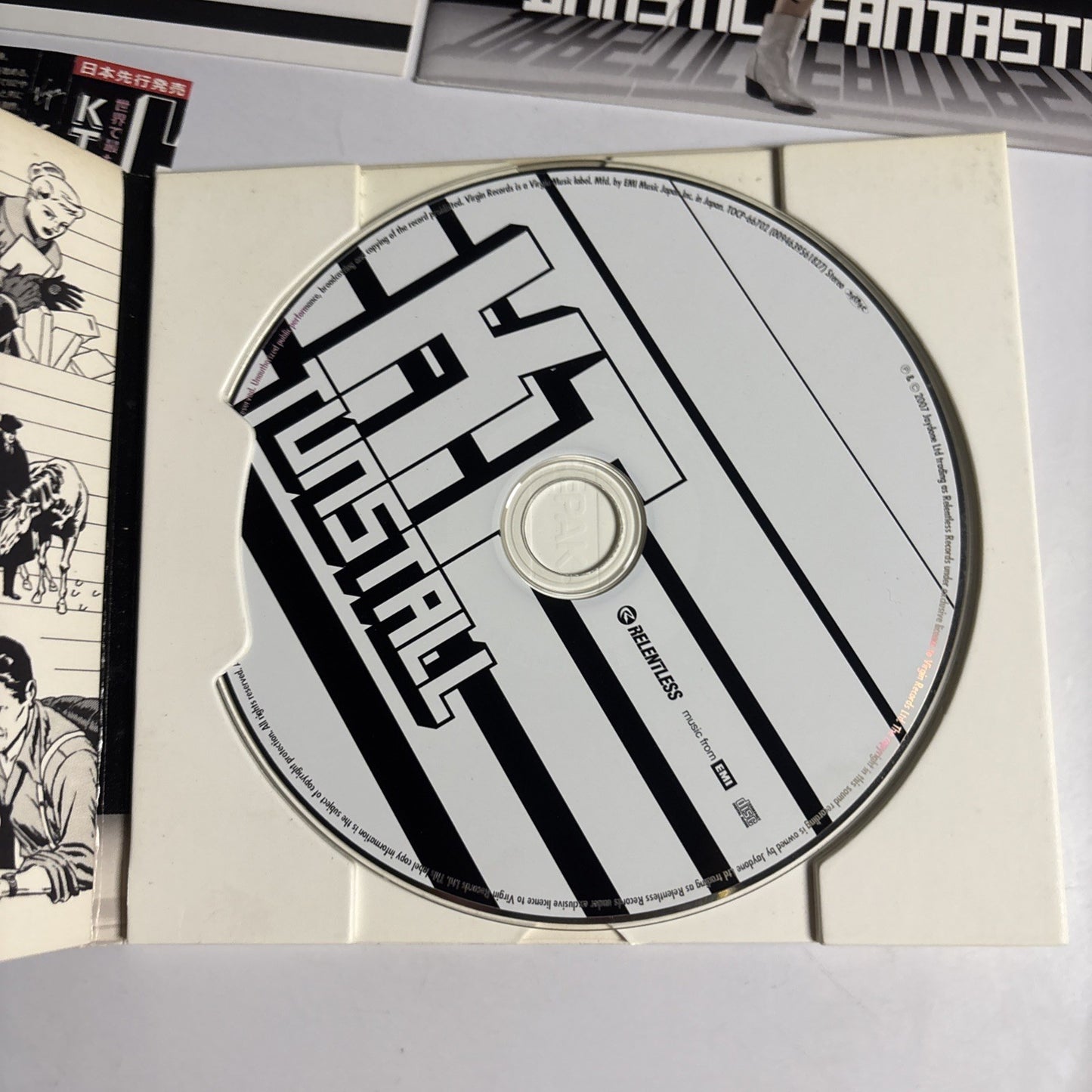 KT Tunstall – Drastic Fantastic (CD, 2007) Japan Bonus Track obi Digipak