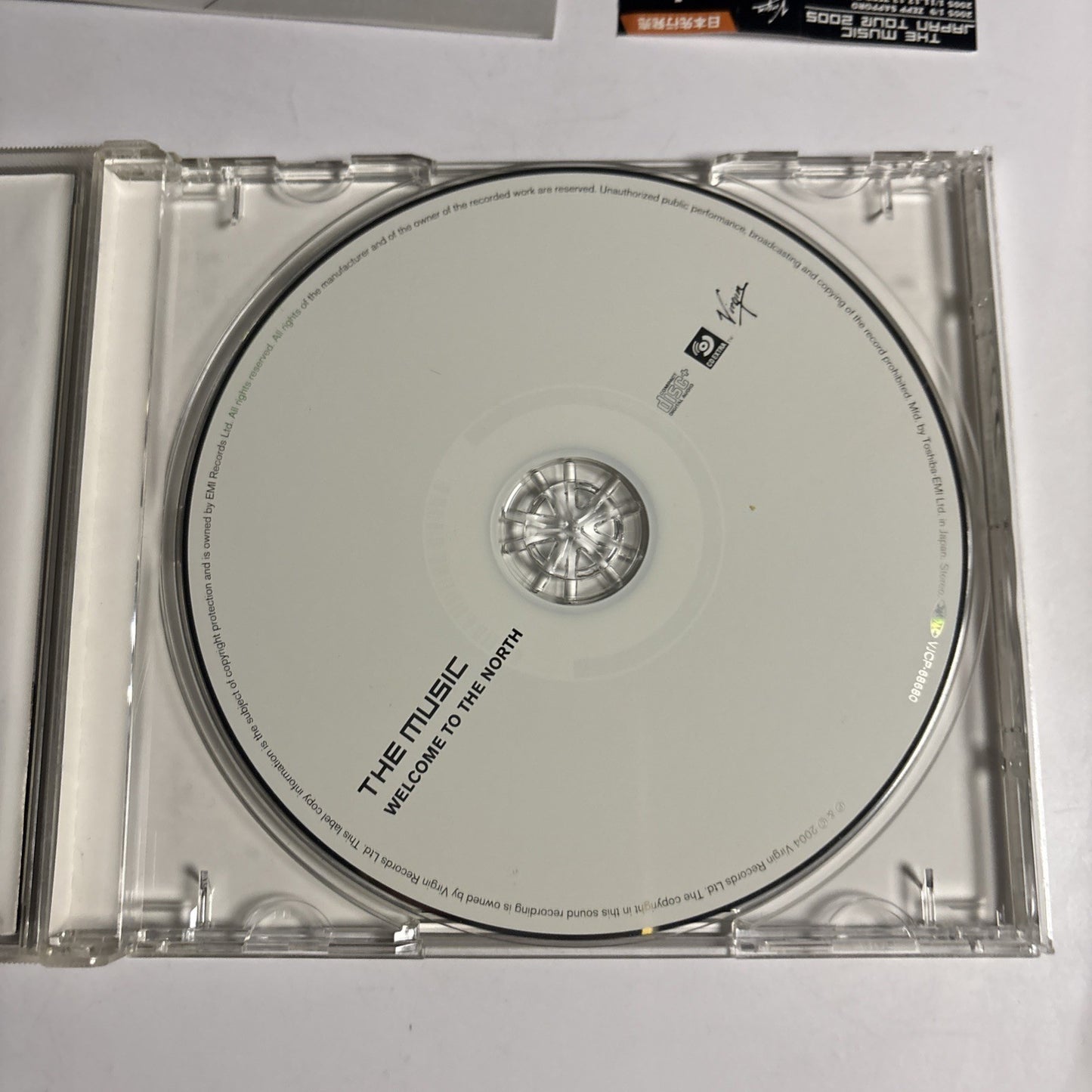 The Music – Welcome To The North (CD, 2004) Japan Bonus Track Obi VJCP-68680