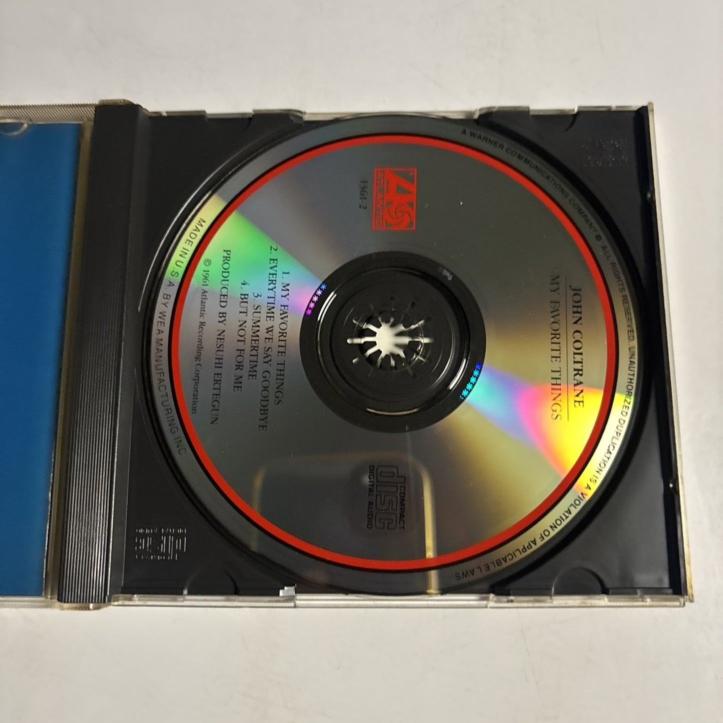 John Coltrane – My Favorite Things (CD, 1987) US 1361-2