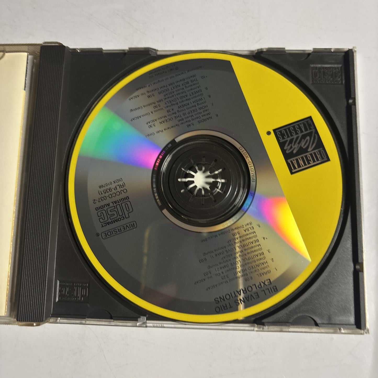 The Bill Evans Trio – Explorations (CD, 2006) 00025218603720