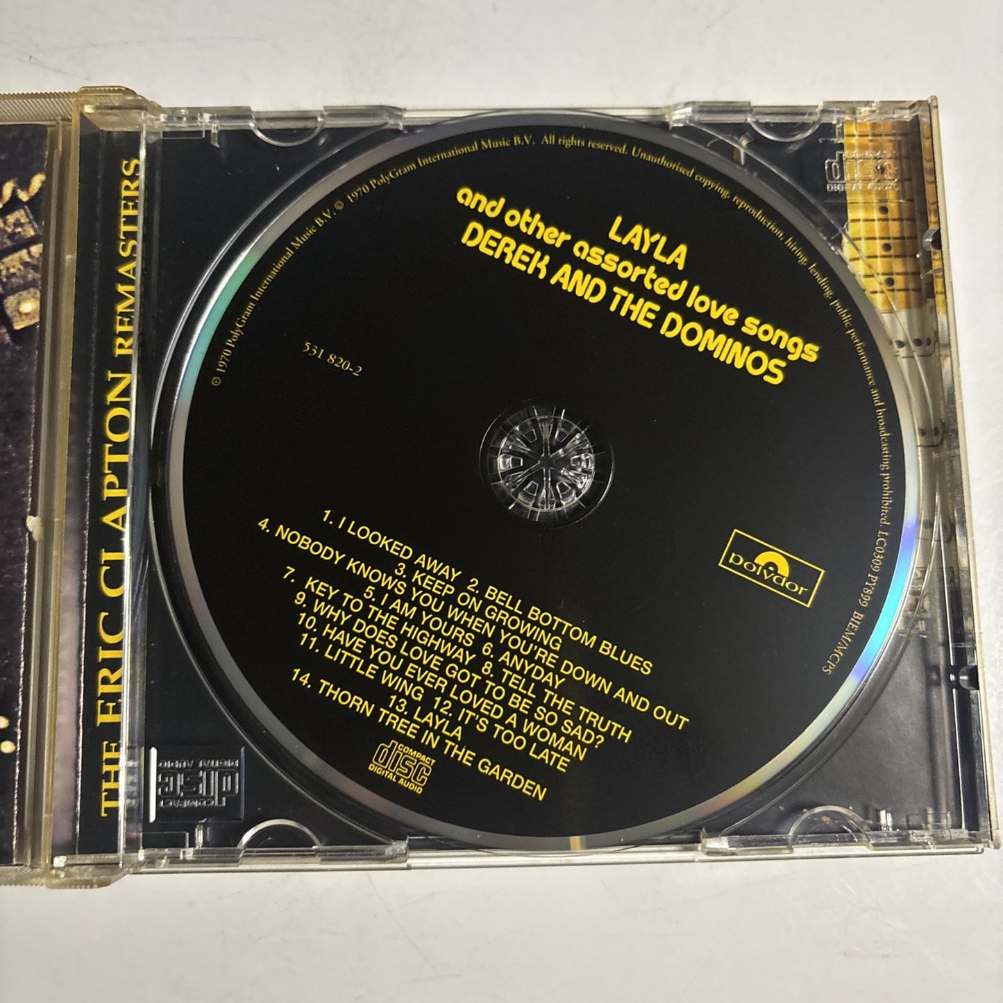 Derek & The Dominos – Layla And Other Assorted Love Songs (CD, 1996) 531 820-2