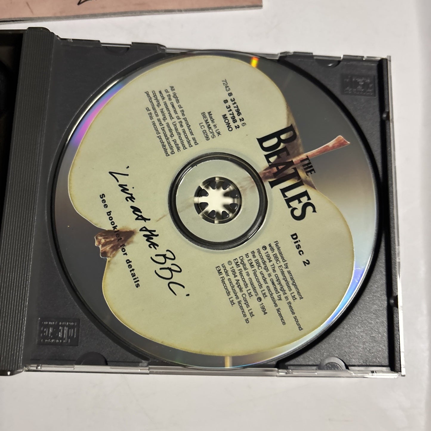 The Beatles – Live At The BBC (CD, 1994) Europe 7243 8 31796 2 6