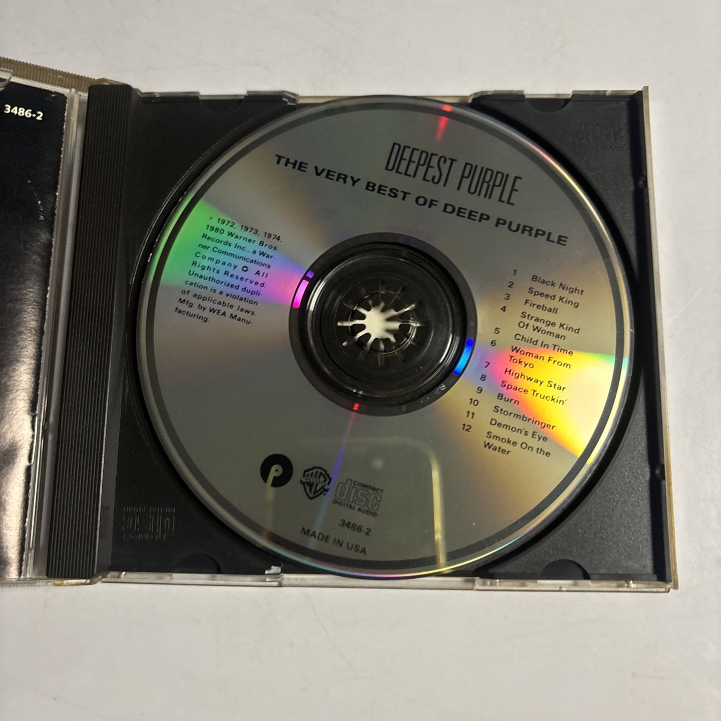 Deep Purple – Deepest Purple: The Very Best Of Deep Purple (CD, 0) US 3486-2