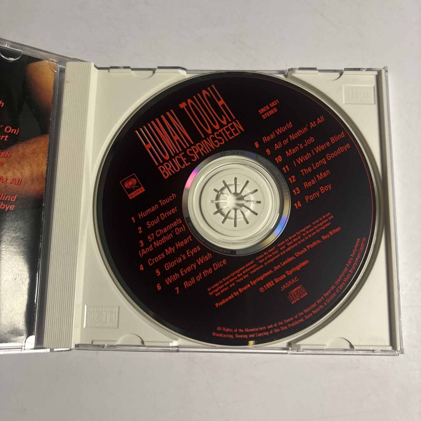 Bruce Springsteen – Human Touch (CD, 1992) Japan SRCS 5821