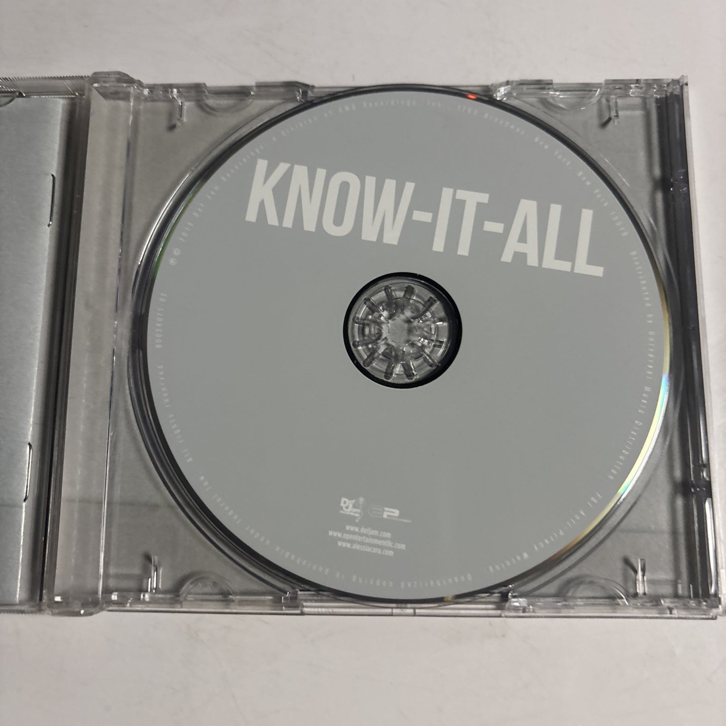 Alessia Cara – Know-It-All (CD, 2015) US B0024071-02