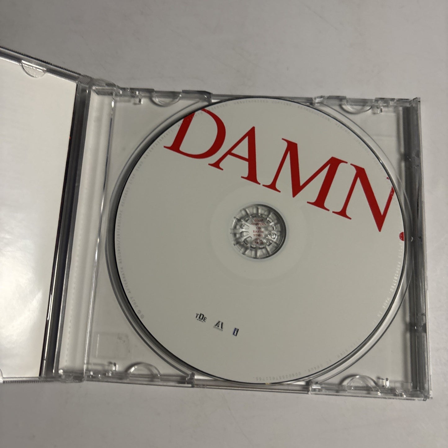 Kendrick Lamar – Damn (CD, 2017) Europe 00602557611755