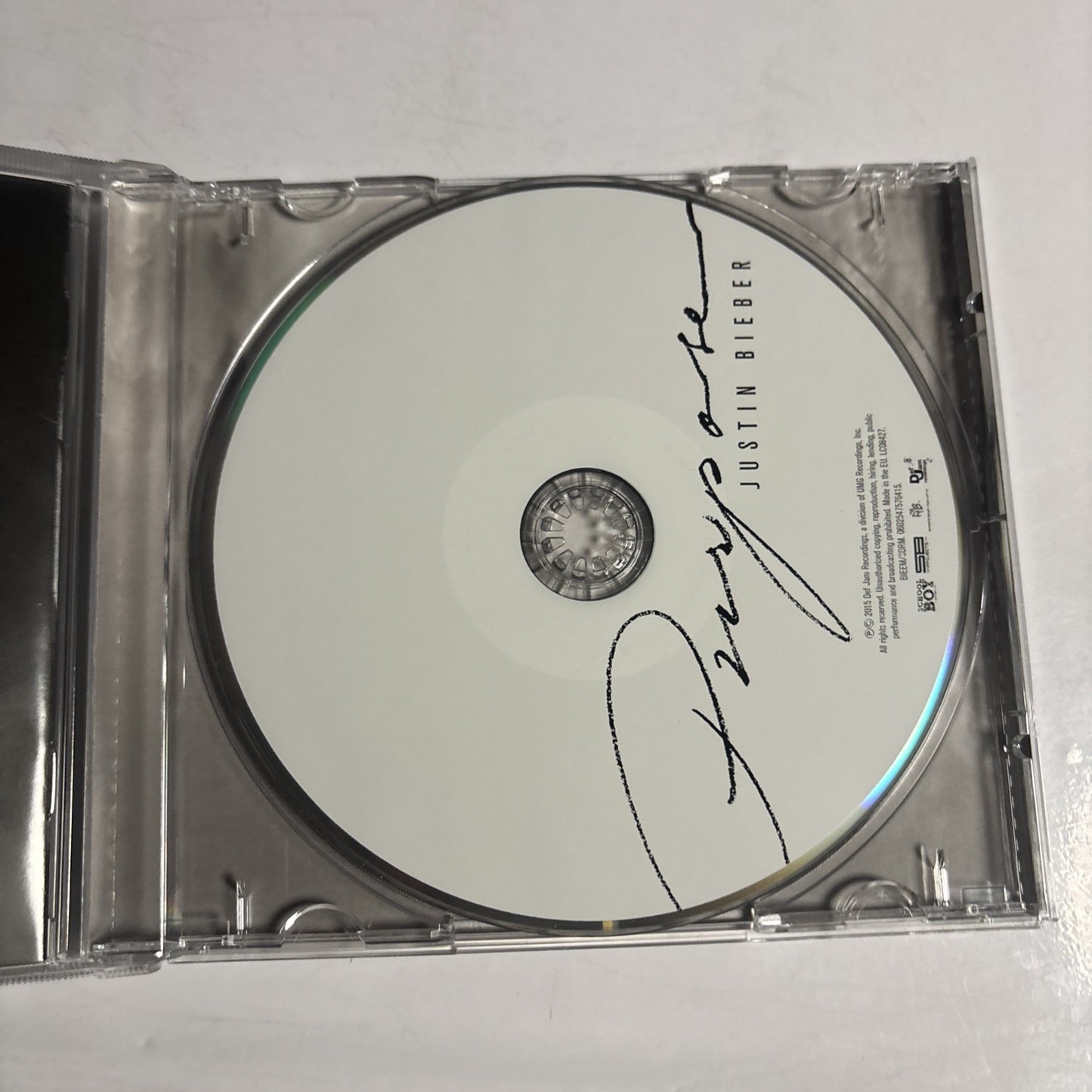 Justin Bieber – Purpose (CD, 2015) Europe 0602547576415