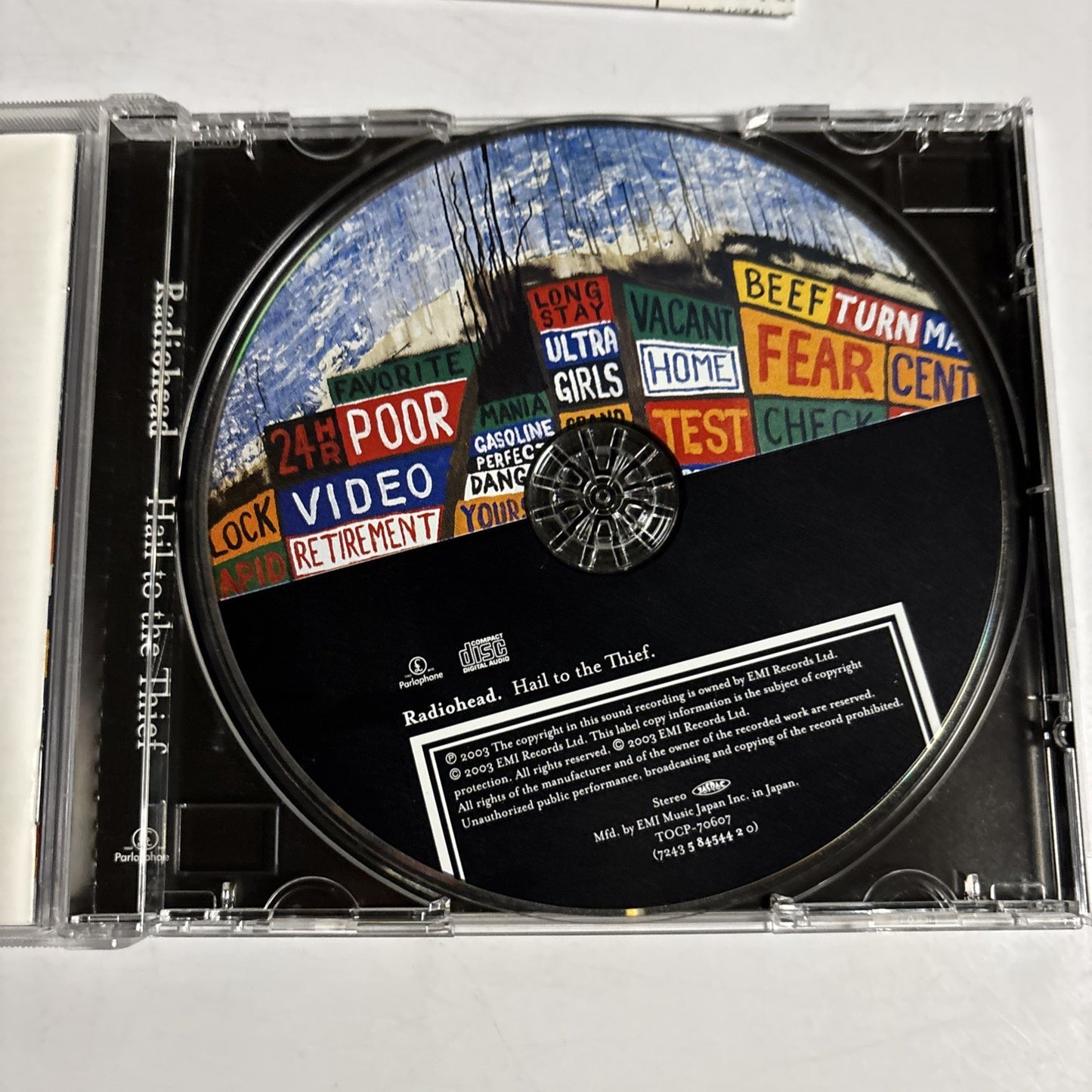 Radiohead – Hail To The Thief (CD, 2008) Japan TOCP-70607