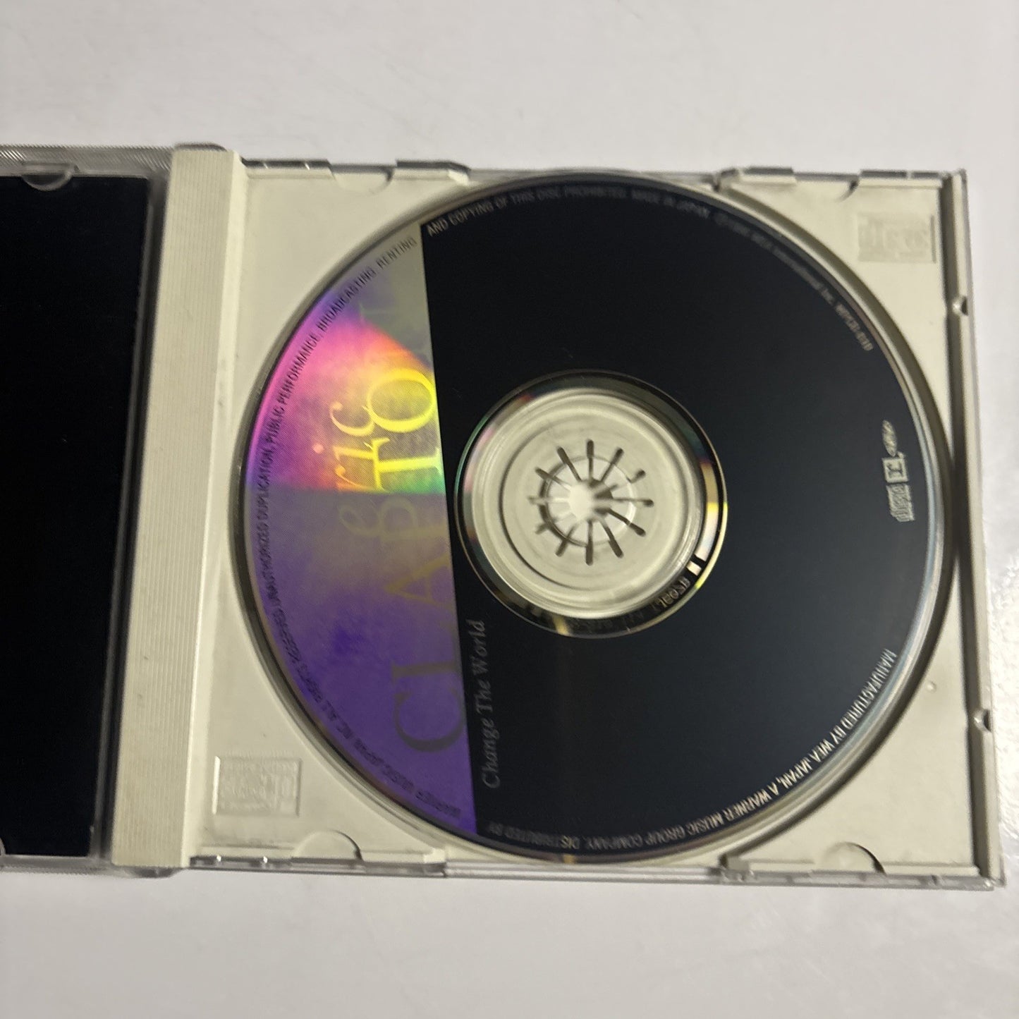 Eric Clapton – Change The World (CD, 1996) Japan obi WPCR-810