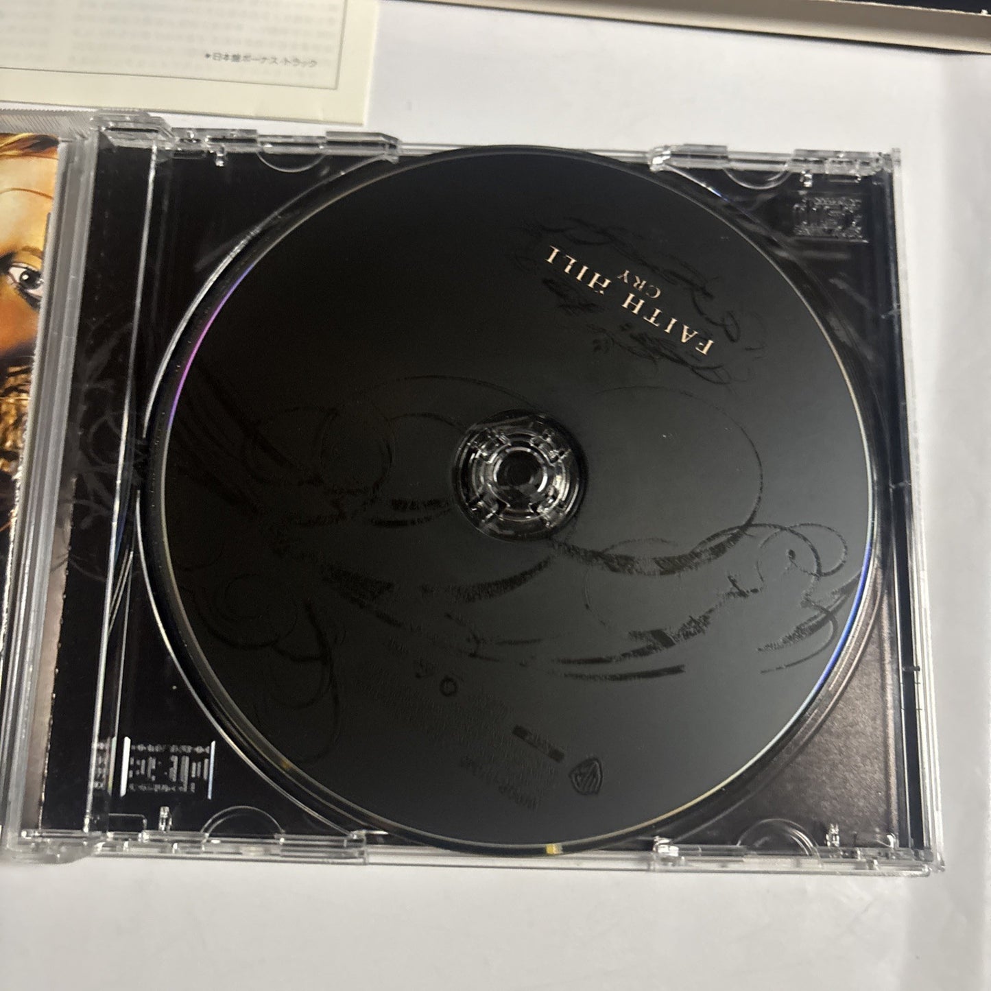 Faith Hill – Cry (CD, 2002) Japan WPCR-11325