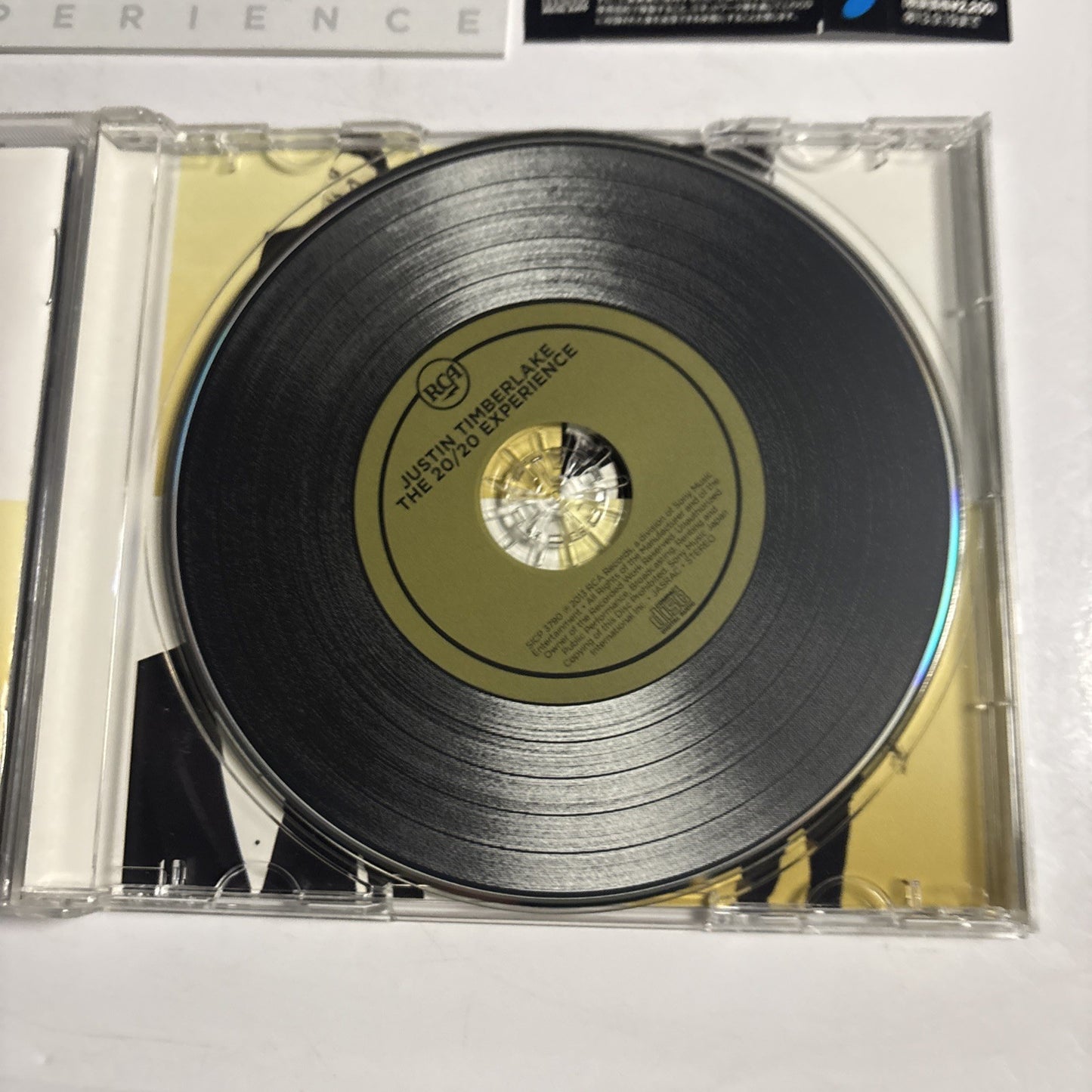 Justin Timberlake – The 20/20 Experience (CD, 2013) Japan Obi SICP 3790