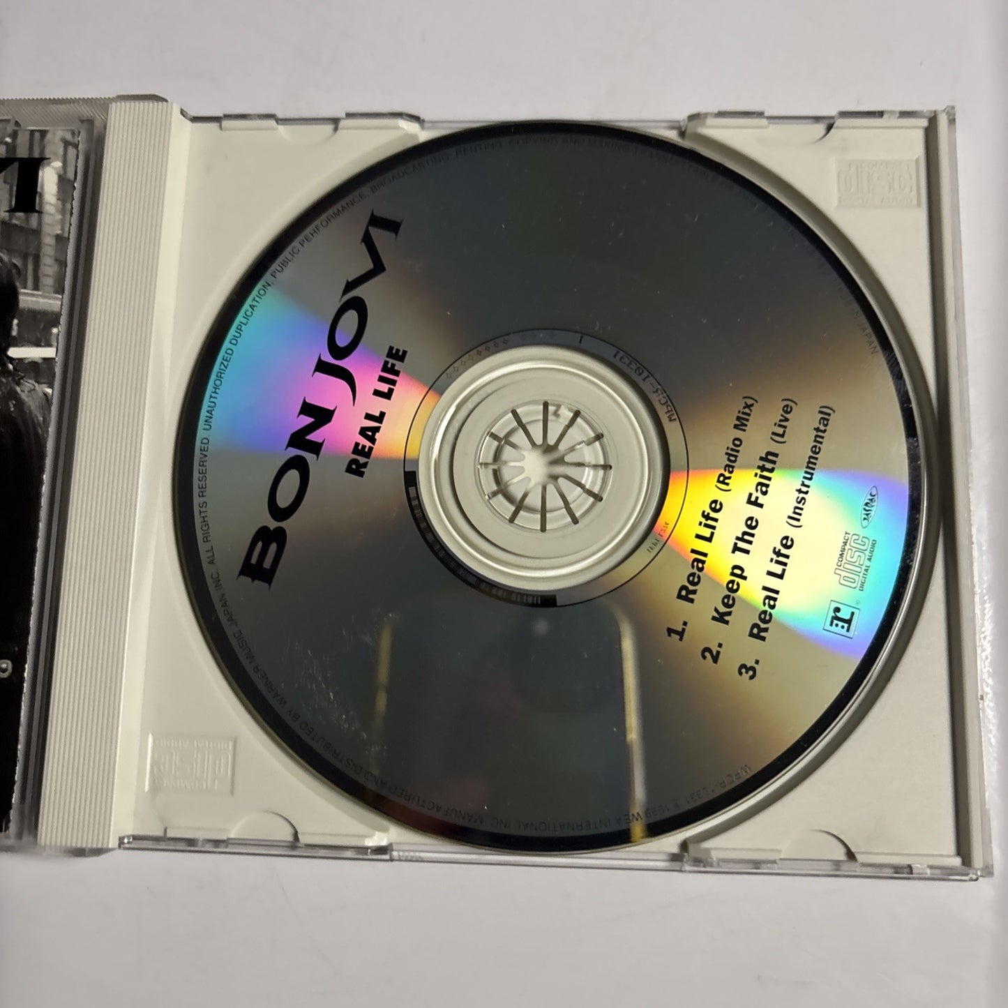 Bon Jovi – Real Life (CD, 1999) Japan obi WPCR-10331