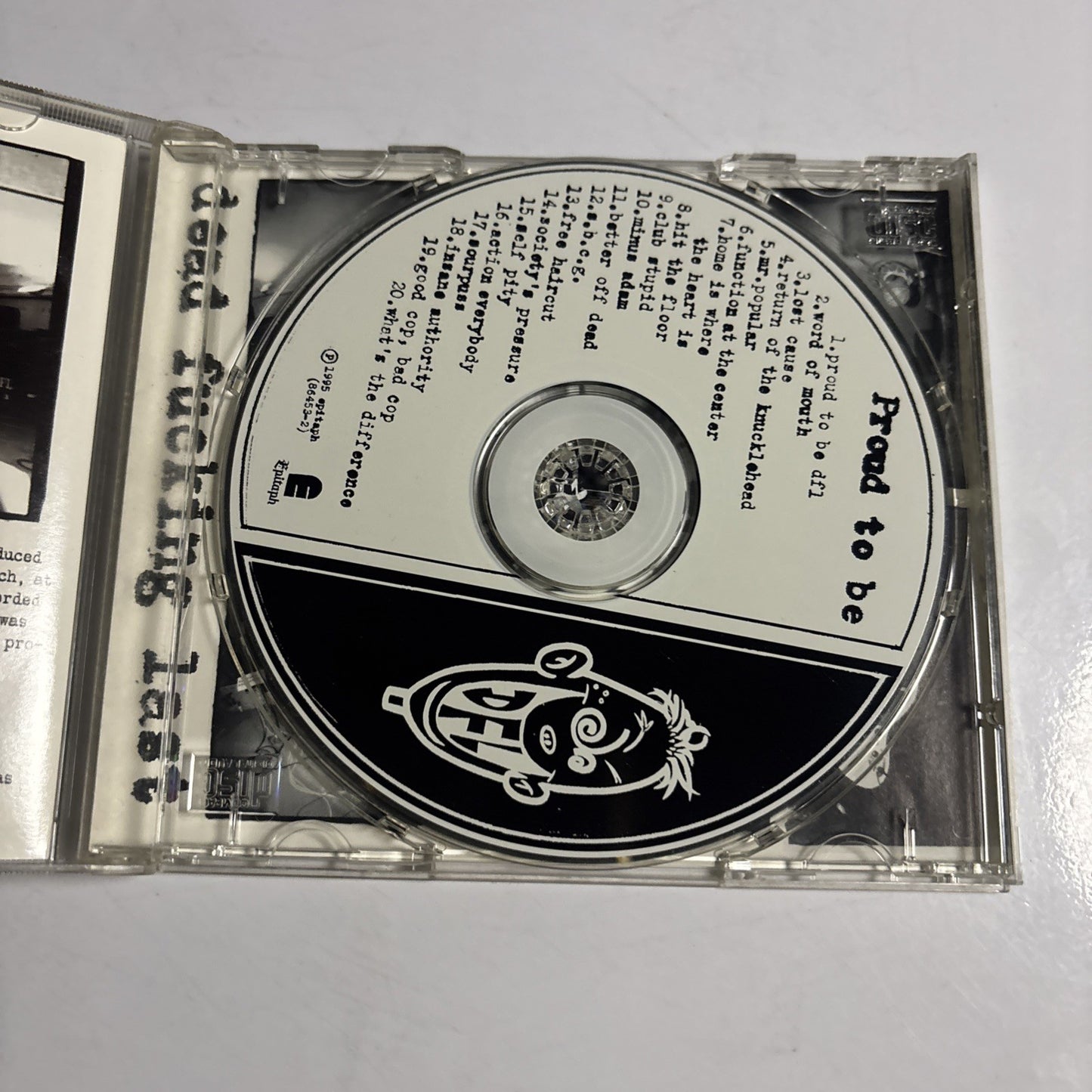 Dead Fucking Last – Proud To Be (CD, 1995) US 86453-2