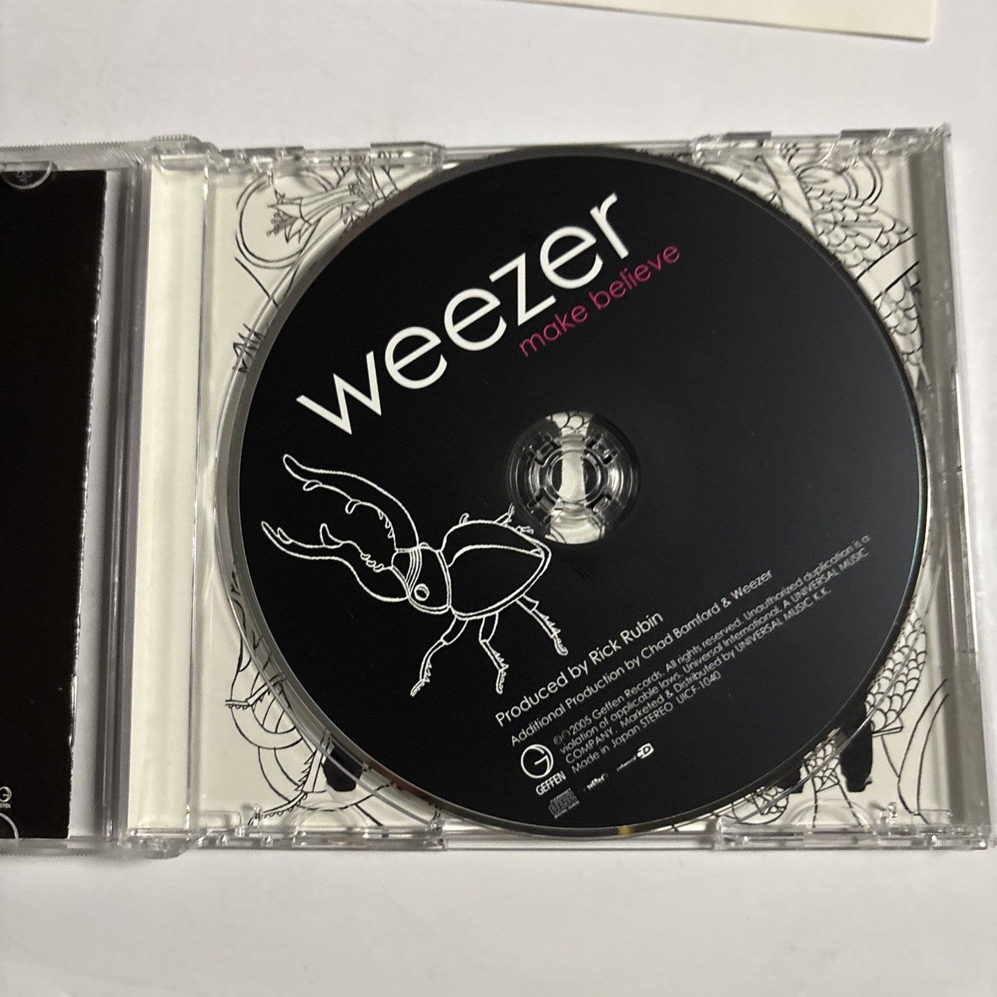Weezer – Make Believe (CD, 2005) Japan Bonus Track Obi UICF-1040