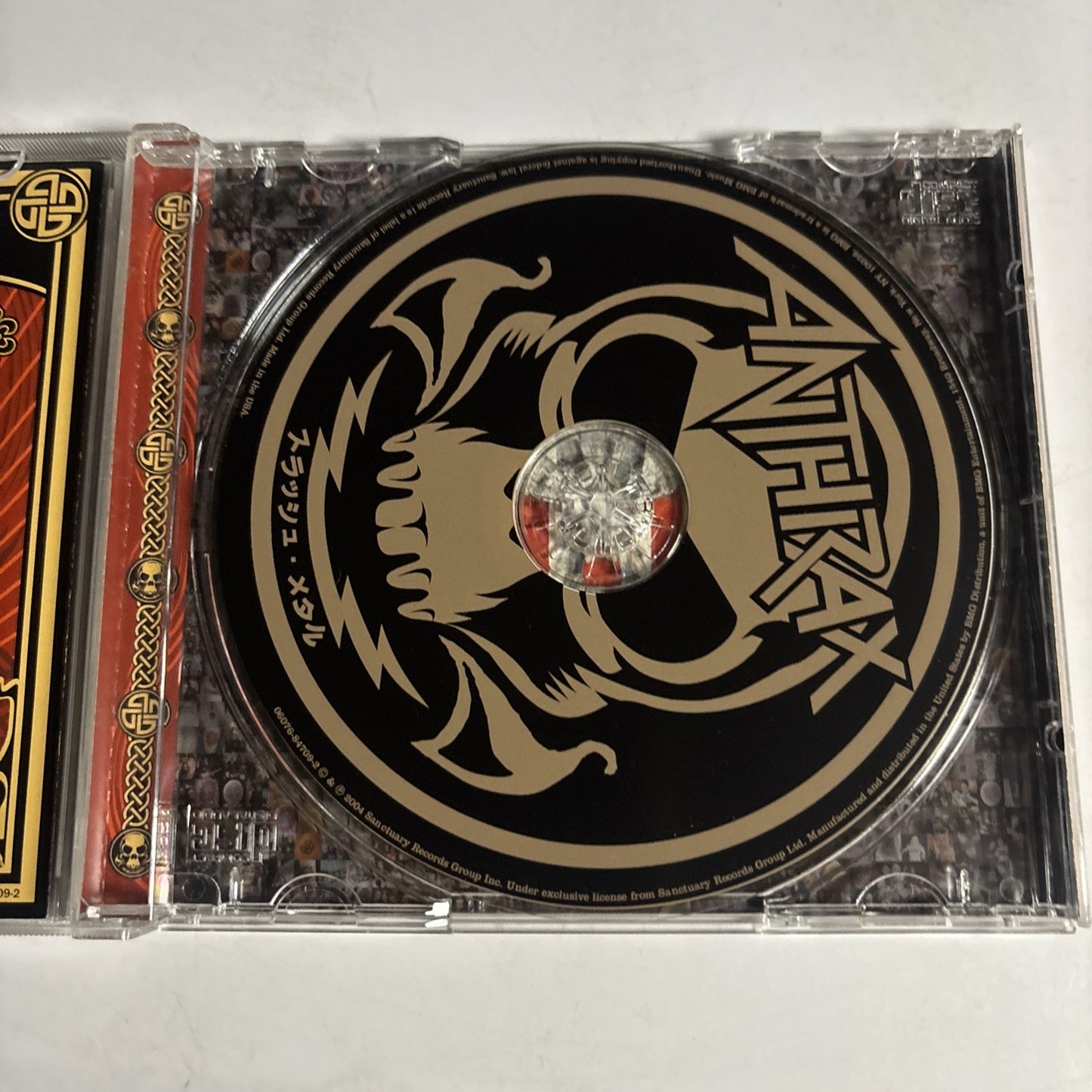 Anthrax – The Greater Of Two Evils (CD, 2004) US 06076-84709-2