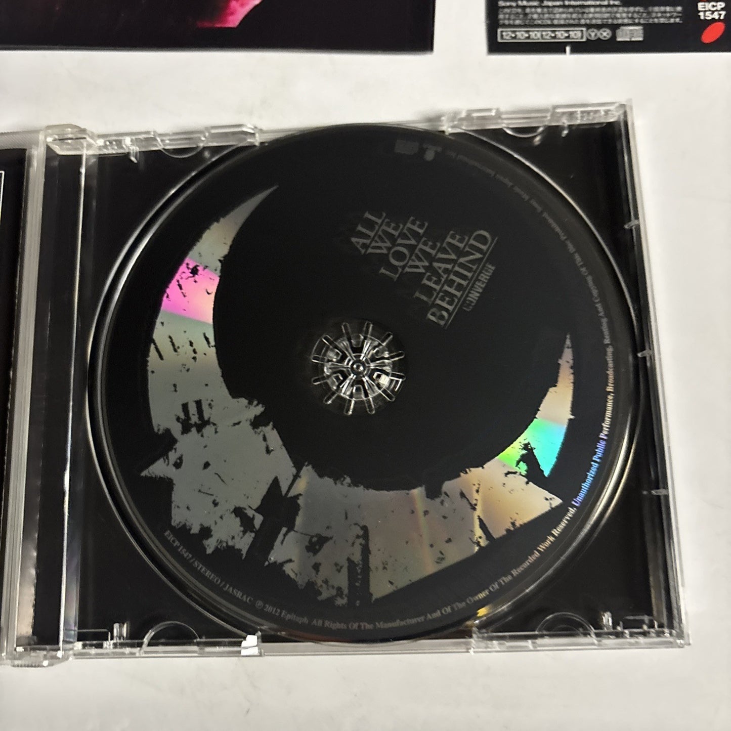 Converge – All We Love We Leave Behind (CD, 2012) Japan obi EICP 1547