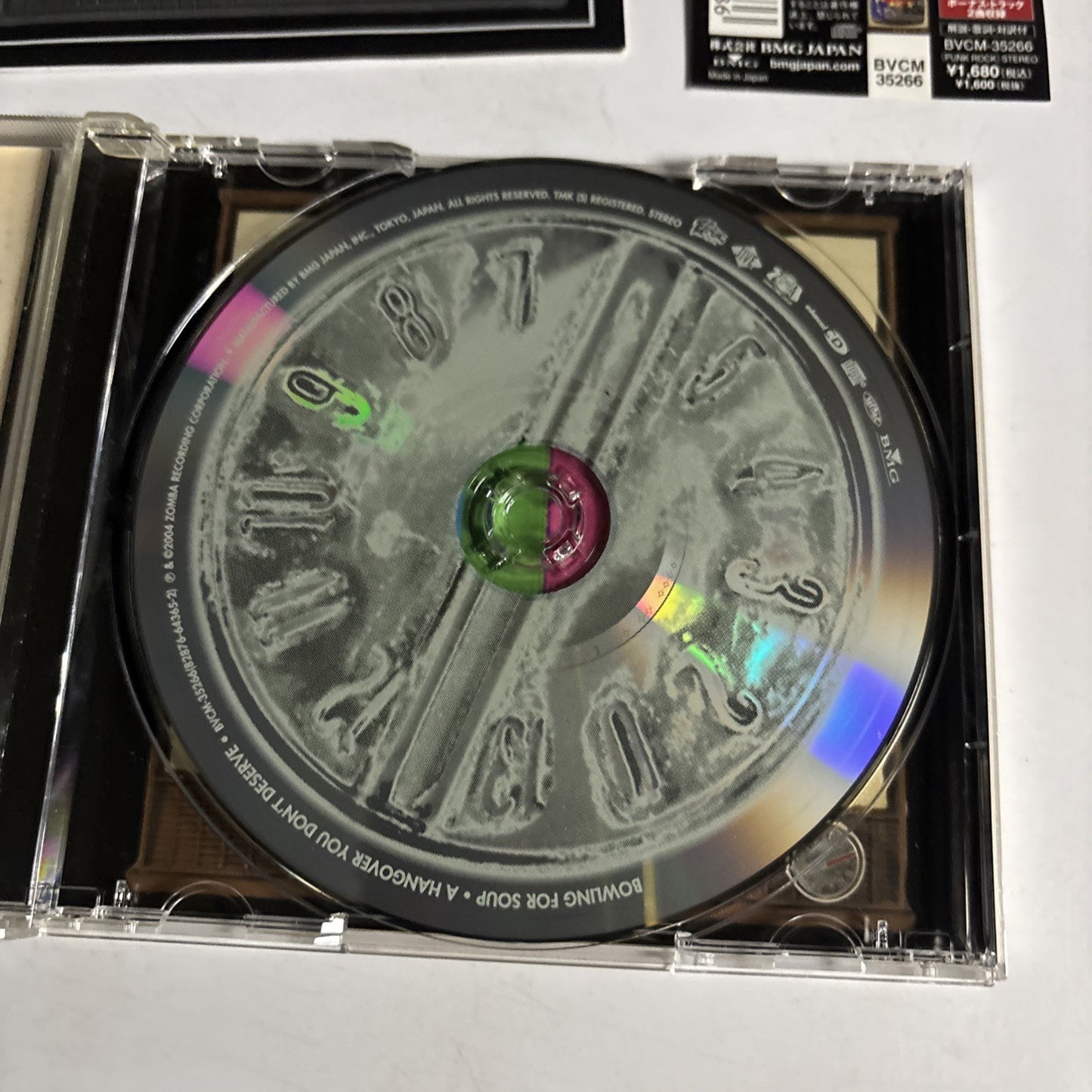 Bowling For Soup – A Hangover You Don't Deserve (CD, 2008) Japan Bonus Track Obi