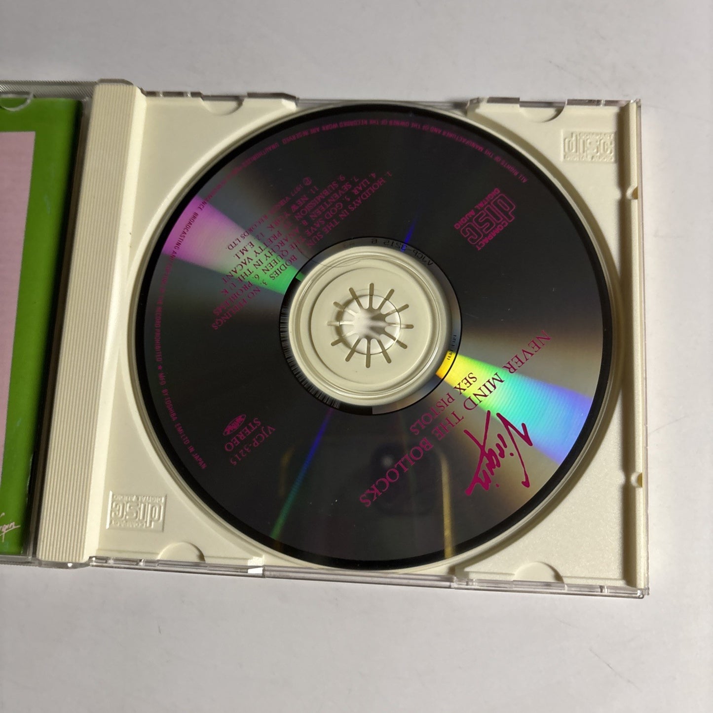 Never Mind The Bollocks Here's The Sex Pistols (CD, 1997) Japan VJCP-3215