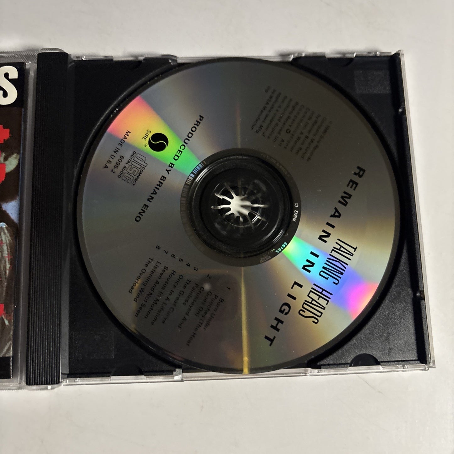 Talking Heads – Remain In Light (CD, 1989) US 6095-2
