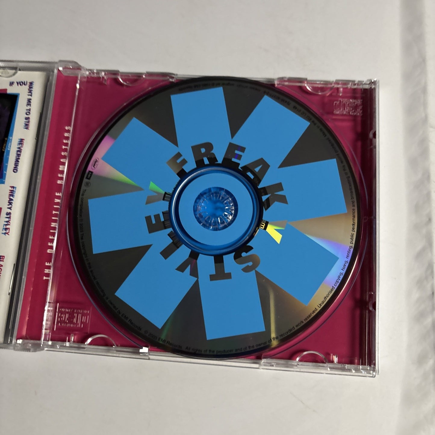 Red Hot Chili Peppers – Freaky Styley (CD, 2003) US 72435-40377-2-6