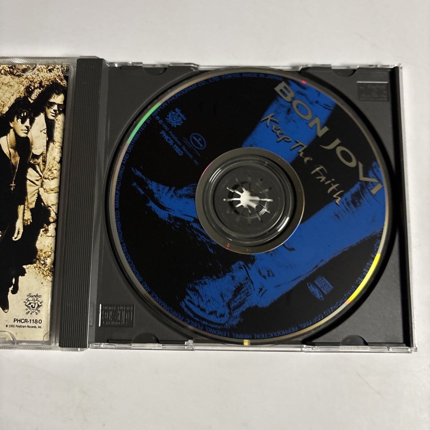 Bon Jovi – Keep The Faith (CD, 1992) Japan PHCR-1180