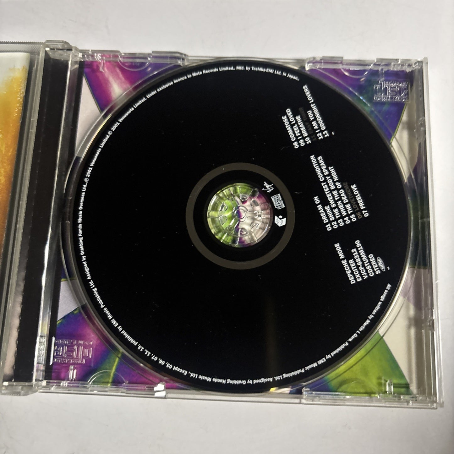 Depeche Mode – Exciter (CD, 2001) Japan VJCP-68312
