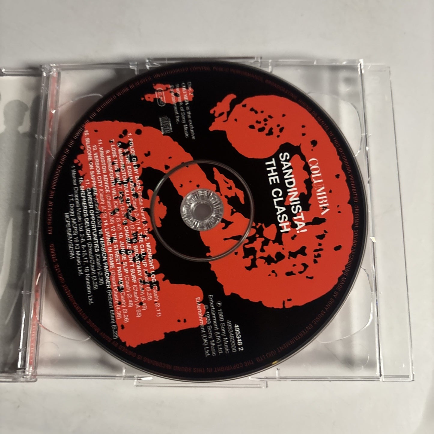The Clash – Sandinista! (CD, 1980, 2-Disc) UK & Europe 495348 2