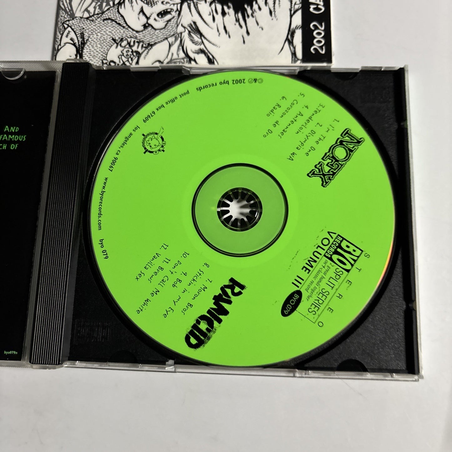 NOFX, Rancid – BYO Split Series / Volume III (CD, 2002) US BYO 079n