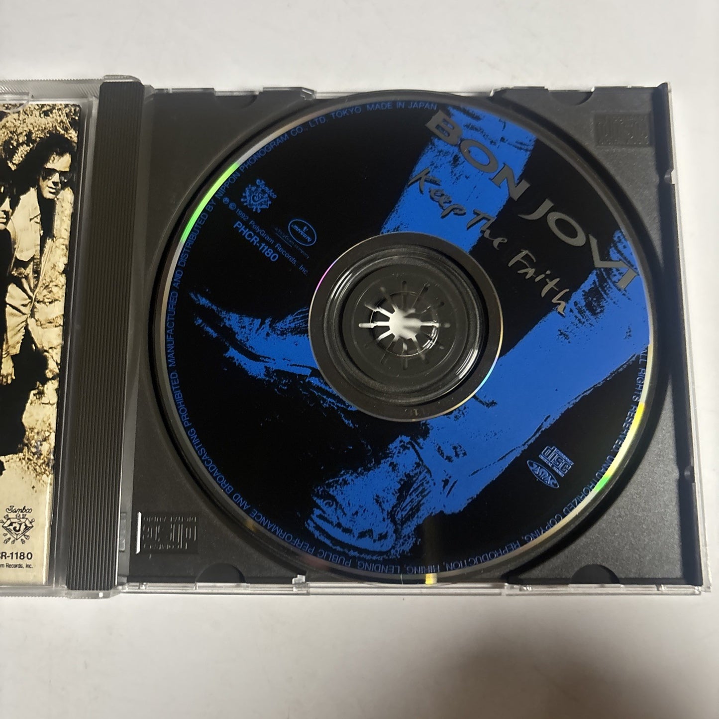 Bon Jovi – Keep The Faith (CD, 1992) Japan Bonus Track PHCR-1180