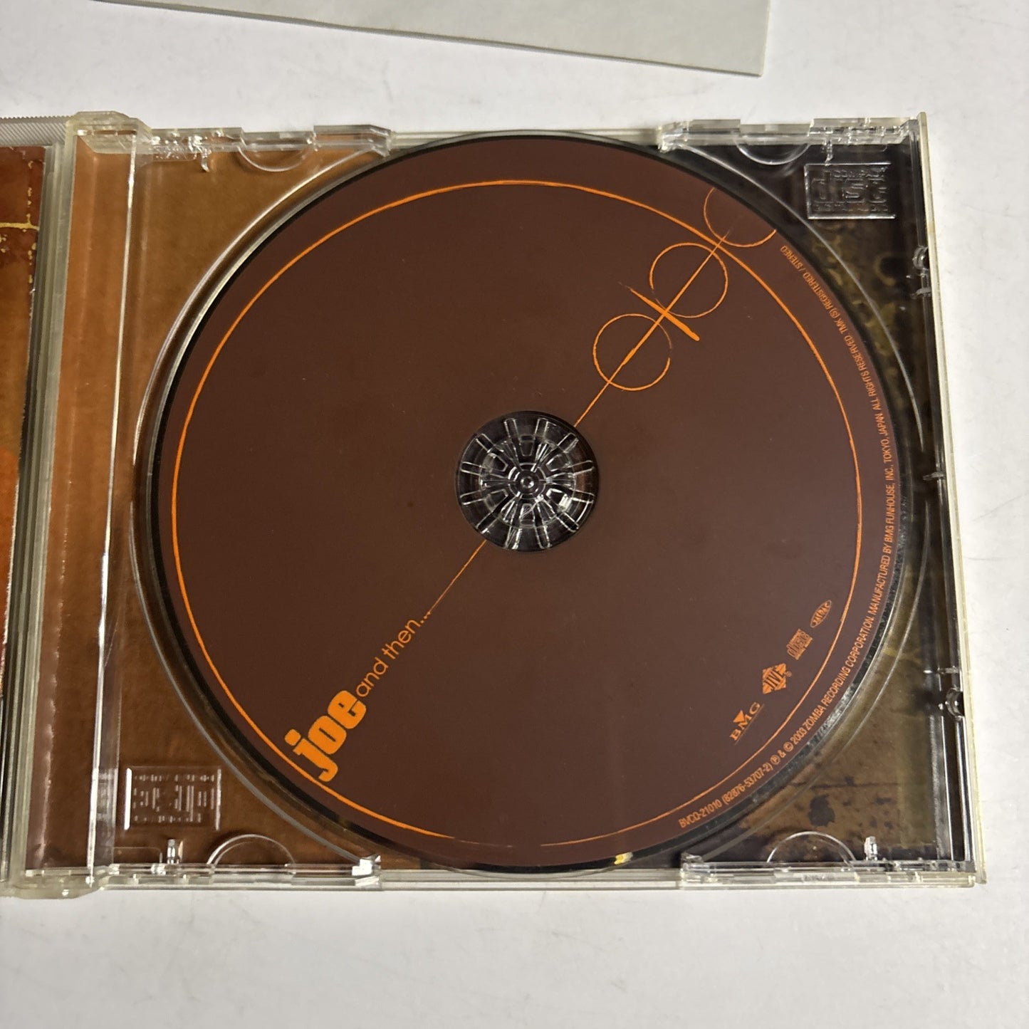 Joe – And Then... (CD, 2003) Japan BVCQ-21010