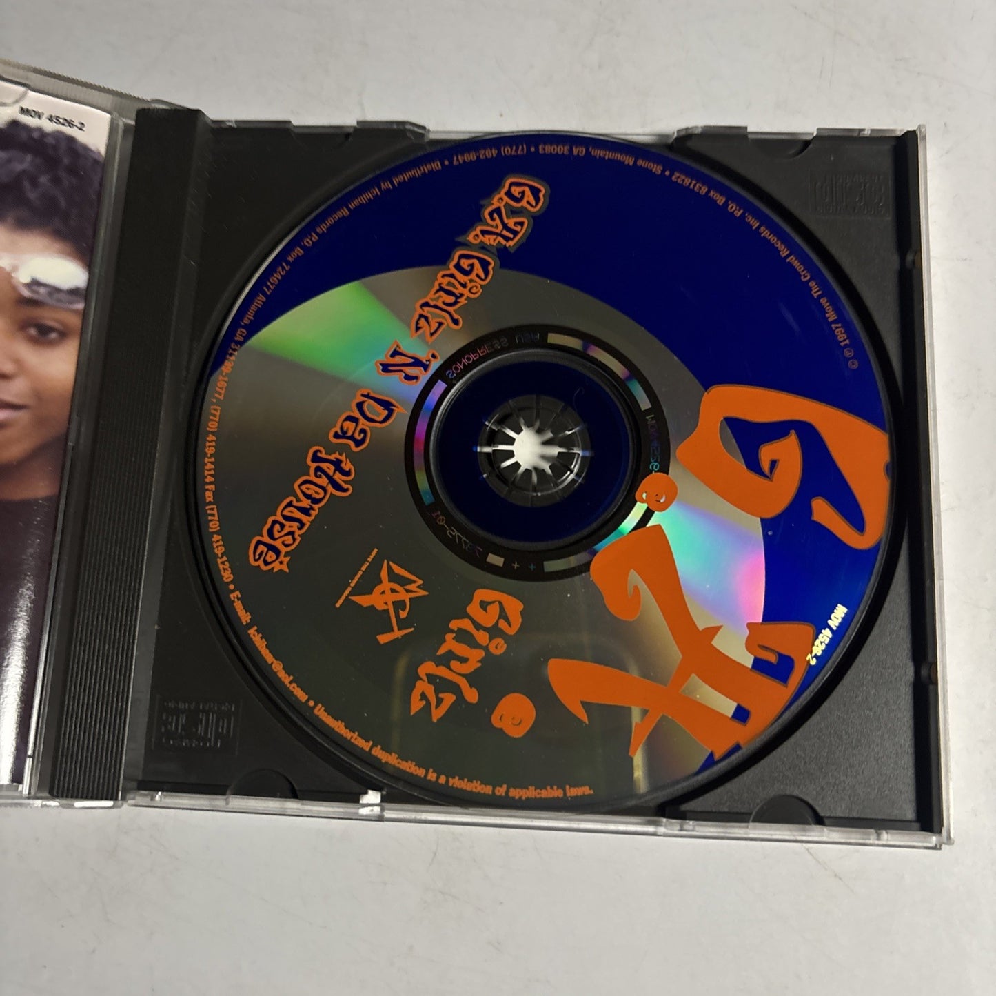 G.A. Girlz – G.A. Girlz 'N Da House (CD, 1997) US MOV 4526-2